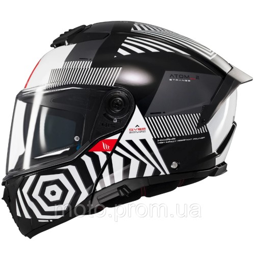 Мотошолом MT ATOM 2 SV STRANGE B2 Gloss S