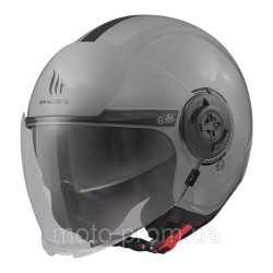 Мотошолом MT VIALE SV S Solid GRISS MATT A12 XL