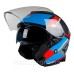 Мотошлем AXXIS MIRAGE SV DAMASKO C7 Matt Blue M