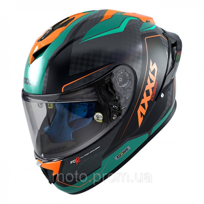 Мотошлем AXXIS Cobra Rage A16 Gloss Green M