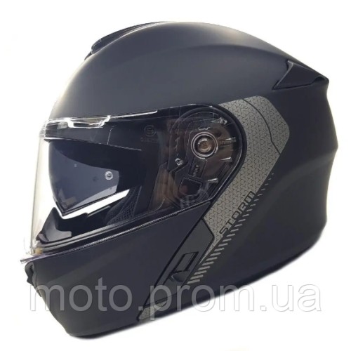 Мотошлем AXXIS STORM SV Solid A1 Matt Black M