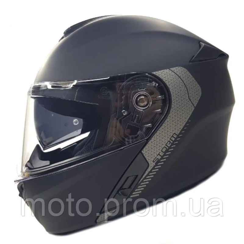 Мотошлем AXXIS STORM SV Solid A1 Matt Black M