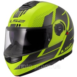 Мотошолом LS2 FF908 Strobe II Code Hi-Vis Yellow Grey L Мотошолом LS2 FF908 Strobe II Code Hi-Vis Yellow Grey L