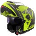 Мотошолом LS2 FF908 Strobe II Code Hi-Vis Yellow Grey L