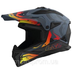 Мотошлем LS2 MX708 Fast 2 Wash Matt Dark Grey L