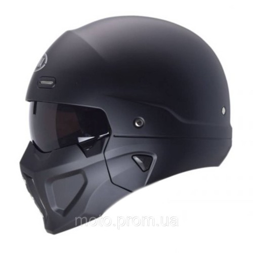 Мотошлем WM Exo-Combat Solid Matt Black M
