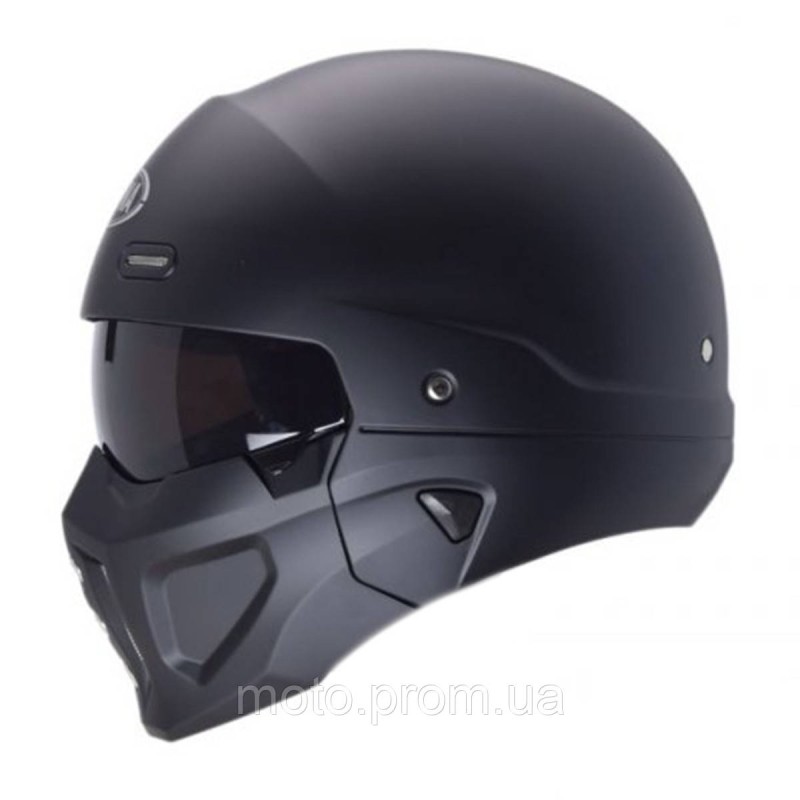 Мотошлем WM Exo-Combat Solid Matt Black M