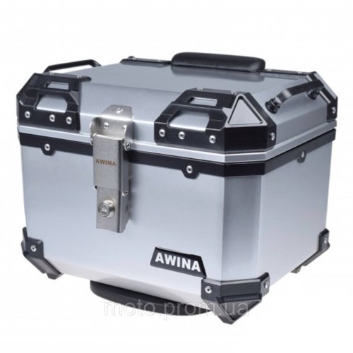 Кофр AWINA 35L 40x36x32.5см пластик серебро AW9036S