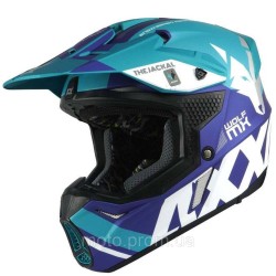 Мотошлем AXXIS WOLF Jackal C7 Matt Blue S