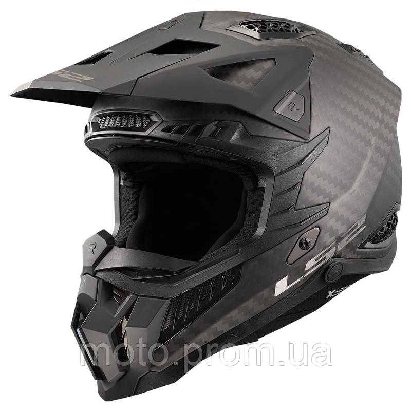 Мотошлем LS2 MX703 C X-Force Matt Carbon M