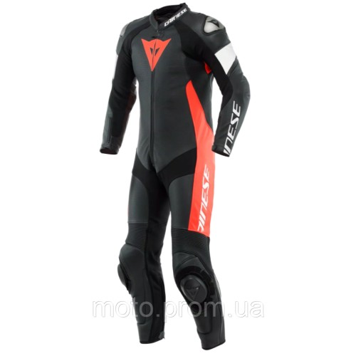 Мотокомбинезон Dainese TOSA PERF BLACK/FLUO-RED/WHITE XXXL