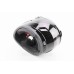 Шлем интеграл, закрытый BLD-М65 L (59-60см), ЧЕРНЫЙ глянец