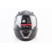 Шлем интеграл, закрытый BLD-M62 М (57-58см), ЧЕРНЫЙ матовый