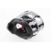 Шлем кроссовый/эндуро/АТV со стеклом BLD-819-7 S (55-56см),  ЧЕРНЫЙ/СЕРО-СИНИЙ