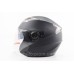 Шлем открытый+откидные очки BLD-708 S (55-56см), ЧЕРНЫЙ матовый