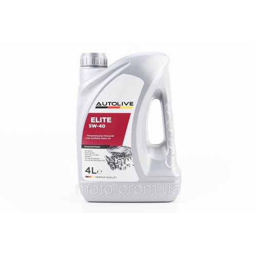 Олива 4T 5W-40 - синтетична універсальна, 4L