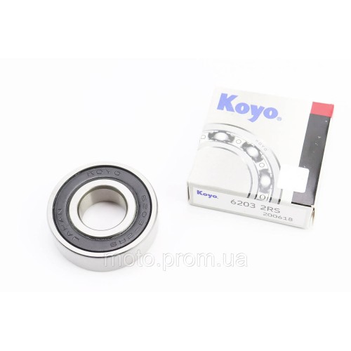 Підшипник 6203 2RS (17х40х12)