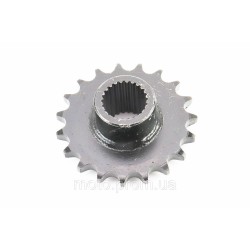Звезда приводная задняя шлицевая 428-19T (втулка d=25mm, L=32mm) Звезда приводная задняя шлицевая 428-19T (втулка d=25mm, L=32mm)