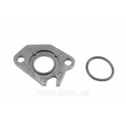 Прокладка патрубка карбюратора Honda DIO AF34 / 35 (пластмас) d-18mm + манжет