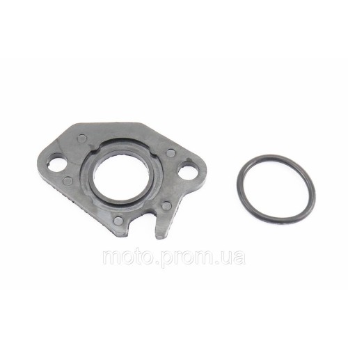 Прокладка патрубка карбюратора Honda DIO AF34 / 35 (пластмас) d-18mm + манжет