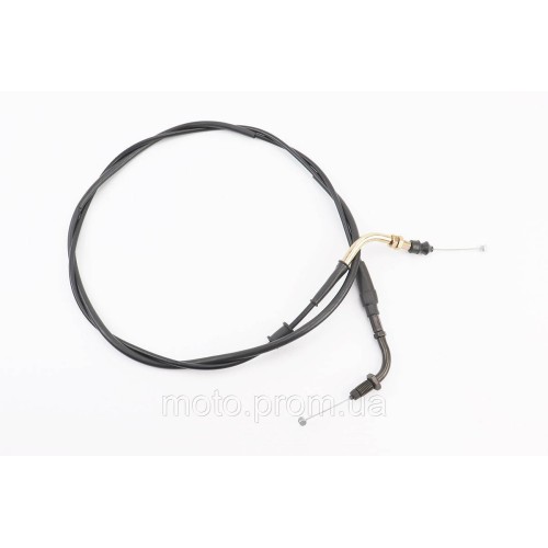 Трос газу 4Т-50cc (кріплення верхнє з різьбленням) (трос 188см; кожух 177см)