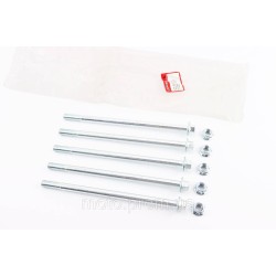 Вісь переднього колеса d10mm; L180mm + гайка, 5 шт