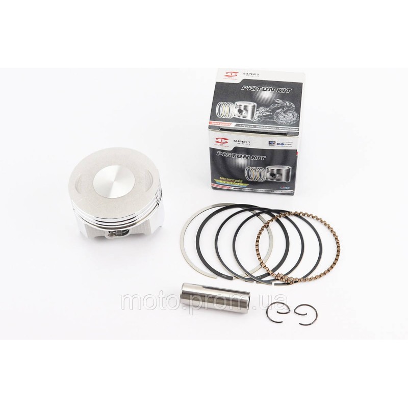 Поршень к-кт CB/CG250cc 65,5мм STD (висота 42,5мм; палець 15мм)