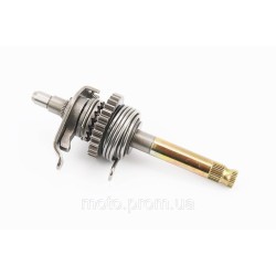 Вал кікстартера в зборі CG-150/200, тип 2
