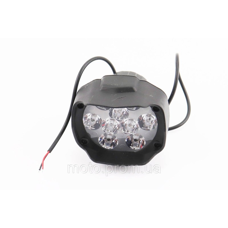 Фара додаткова світлодіодна вологозахисна - 9 LED, (??*??mm) з кріпленням