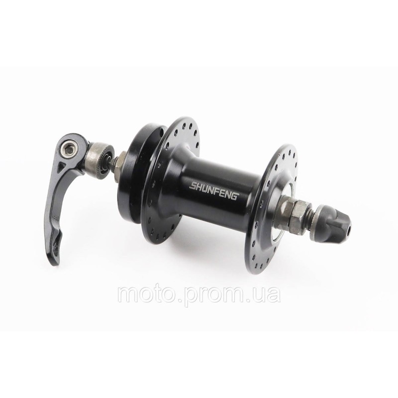 Втулка передня MTB алюмінієва 14Gx36H, Disk-brake, кріпл. ексцентрик, SF-A210F