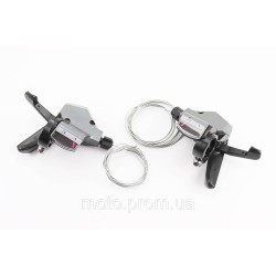 Переключатели (грипшифт) 3x8 скоростей, чёрные SL-KD-30 Переключатели (грипшифт) 3x8 скоростей, чёрные SL-KD-30