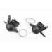 Переключатели (грипшифт) 3x8 скоростей, чёрные SL-KD-30