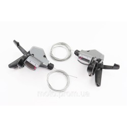 Переключатели (грипшифт) 3x9 скоростей, чёрные SL-KD-30 Переключатели (грипшифт) 3x9 скоростей, чёрные SL-KD-30