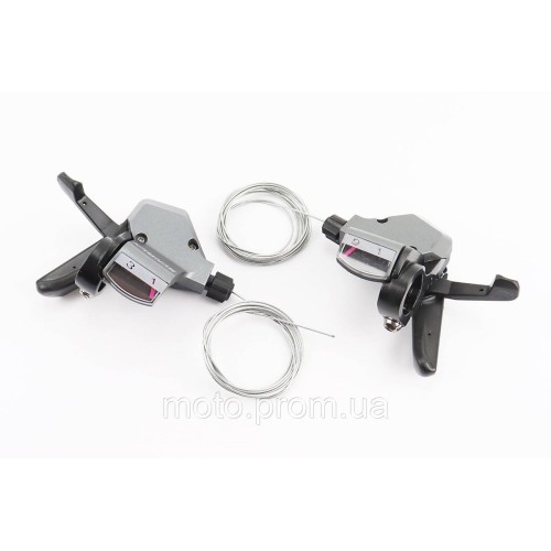 Переключатели (грипшифт) 3x9 скоростей, чёрные SL-KD-30