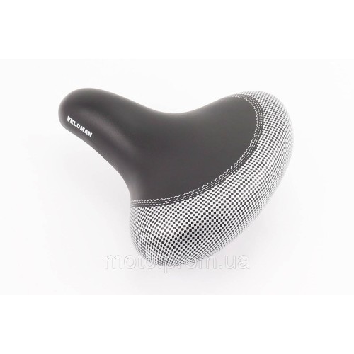 Сидіння ХВЗ 260x230мм, чорно-сіре CROSSRIDE N662-А