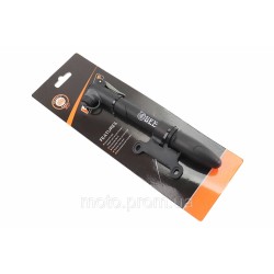 Насос пластмасовий, універсальний під штуцера Schrader&Presta, чорний M21-02
