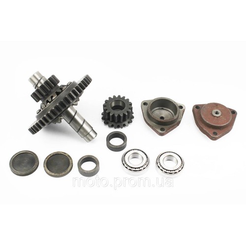 Диференціал у зборі Z-47, Z-16x16, Z-10 JR-Q12E (120-1) +підшипники 30205-2шт+кришка-2шт (можливий наліт)