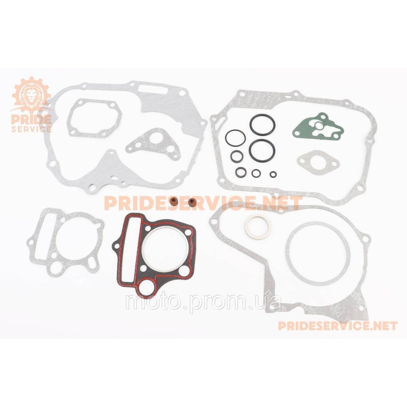 Прокладки двигателя JH-125cc-54мм, к-кт 20 деталей тип 1