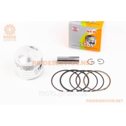 Поршень к-кт CB/CG150cc 62мм STD (высота 48,5мм, палец 15мм)