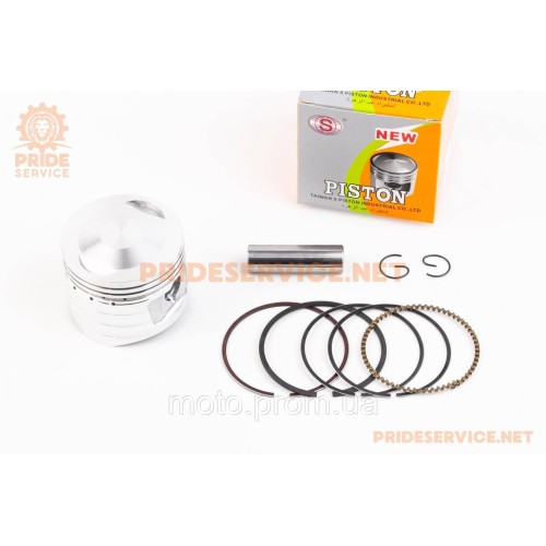 Поршень к-кт CB/CG150cc 62мм STD (висота 48,5мм, палець 15мм)