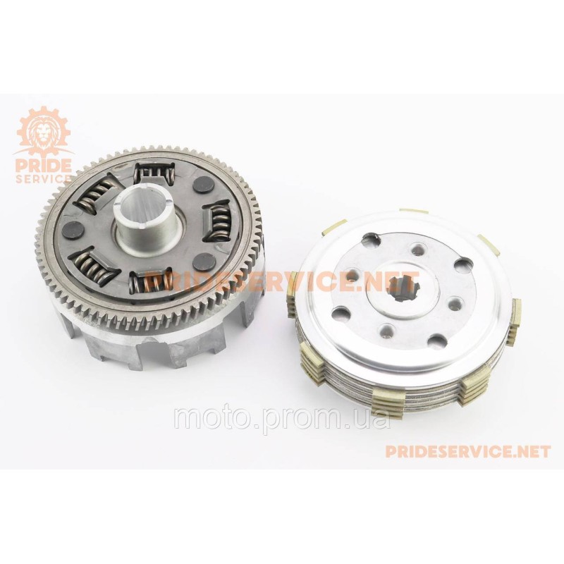 BOXER BM/ВМX 150cc Зчеплення, маховик в зборі (4 болти, маховик 75зуб.)