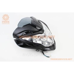 PULSAR NS-200 Пластик-обтічник фари+фара, вітровик, к-кт