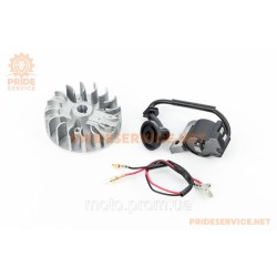 Ротор магнето 1E32F+катушка зажигания к-кт Ротор магнето 1E32F+катушка зажигания к-кт