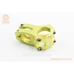 Винос керма MTB 28,6x31,8х40мм, алюмінієвий, салатовий Винос керма MTB 28,6x31,8х40мм, алюмінієвий, салатовий