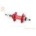 Втулка задня MTB алюмінієва 14Gx36H під вільнобіг, Disk-brake, 2 пром-підшипники 6200 2RS, кріпл. гайка, червона U-B07RH