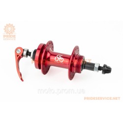 Втулка задня MTB алюмінієва 14Gx36H під вільнобіг, Disk-brake, 2 пром-підшипники 6200 2RS, кріпл. ексцентрик, червона U-B07RHQ Втулка задня MTB алюмінієва 14Gx36H під вільнобіг, Disk-brake, 2 пром-підшипники 6200 2RS, кріпл. ексцентрик, червона U-B07RHQ