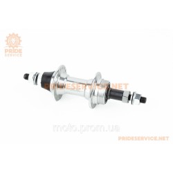 Втулка задня MTB алюмінієва 14Gx36H під вільнобіг, V-brake, 2 пром-підшипники 6200 2RS, кріпл. гайка U-B03RB Втулка задня MTB алюмінієва 14Gx36H під вільнобіг, V-brake, 2 пром-підшипники 6200 2RS, кріпл. гайка U-B03RB
