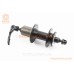 Втулка задня MTB алюмінієва 14Gx36H під касету 8-10зв, Disk-brake, 2 пром-підшипники 6000 2RS, кріпл. ексцентрик, чорна D762TSBT