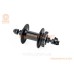 Втулка передня MTB алюмінієва 14Gx32H, Disk-brake, 2 пром-підшипники 6200 2RS, кріпл. ексцентрик, чорна U-B12FQR