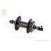 Втулка передня MTB алюмінієва 14Gx36H, Disk-brake, 2 пром-підшипники 6200 2RS, кріпл. ексцентрик, чорна U-B12FQR